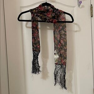 Floral scarf NWT